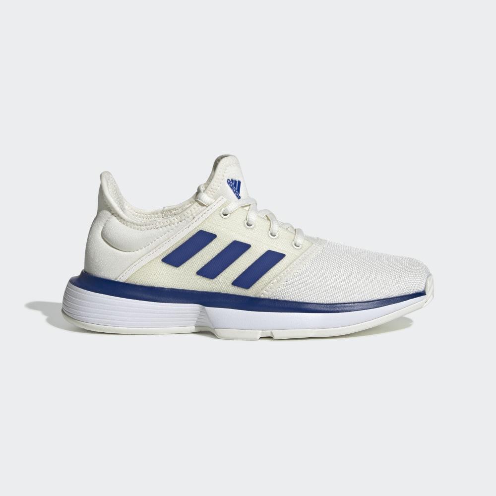 Pantofi Tenis Adidas SoleCourt Fete Romania - Albi/Albastru Regal FV3091